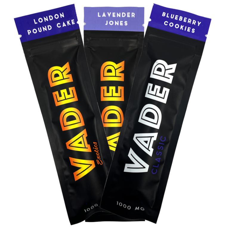 Vader THC Vape - Blue Trio Pack - Mix | Vader THC Vapes