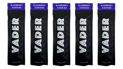 Vader THC Vape - Classic Package - Blueberry Cookies | Vader THC Vapes
