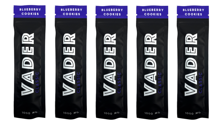 Vader THC Vape - Classic Package - Blueberry Cookies | Vader THC Vapes