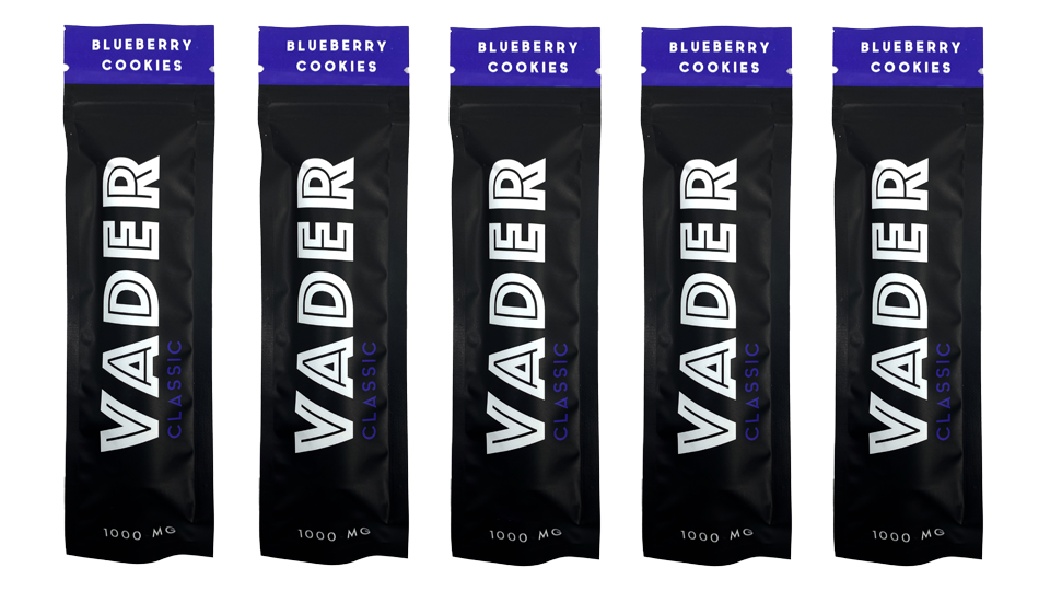 Vader THC Vape - Classic Package - Blueberry Cookies | Vader THC Vapes