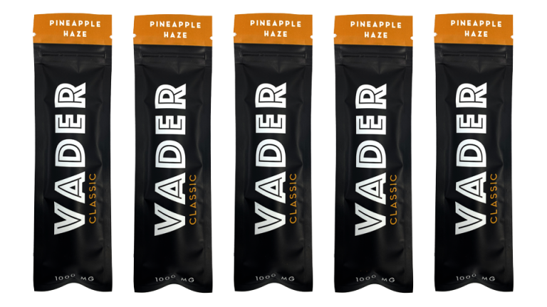 Vader THC Vape - Classic Package - Pineapple haze | Vader THC Vapes